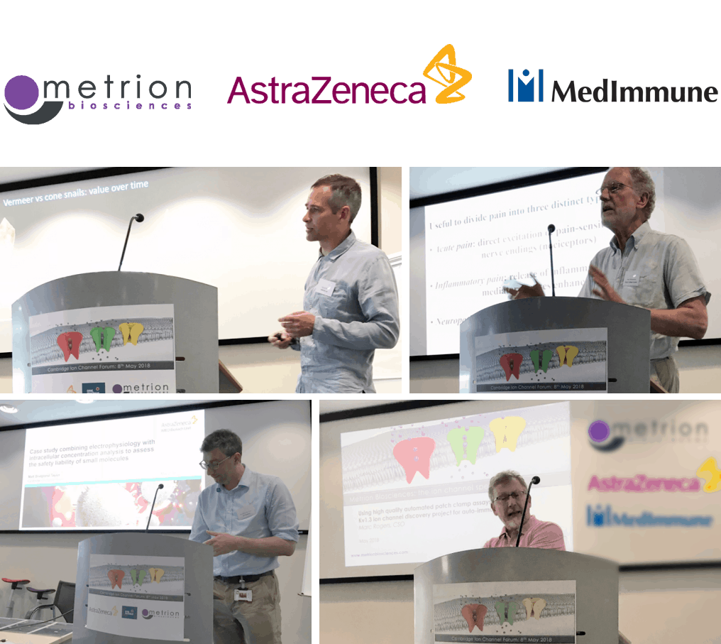 Cambridge Ion Channel Forum (2018) 1 Cambridge Ion Channel Forum speakers