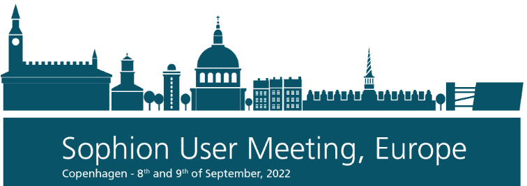 User Group Meeting, Europe 2022 2 Sophion User Meeting Europe