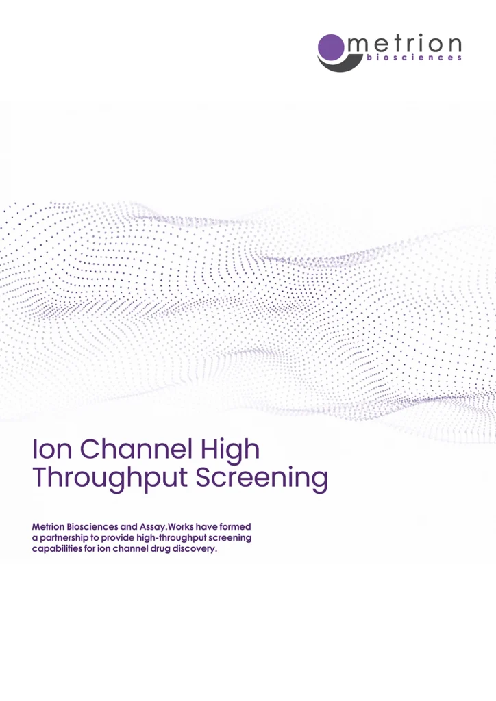 High Throughput Screening at Metrion Brochure